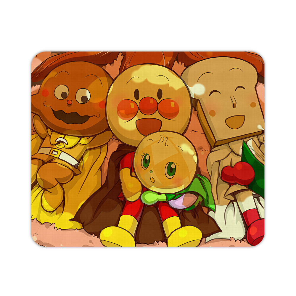 （画像用） アンパンマン Anpanman マウスパッド ステッチ加工 ラバー素材 防水 滑り止め 超薄型 ゲーミング/オフィス対応