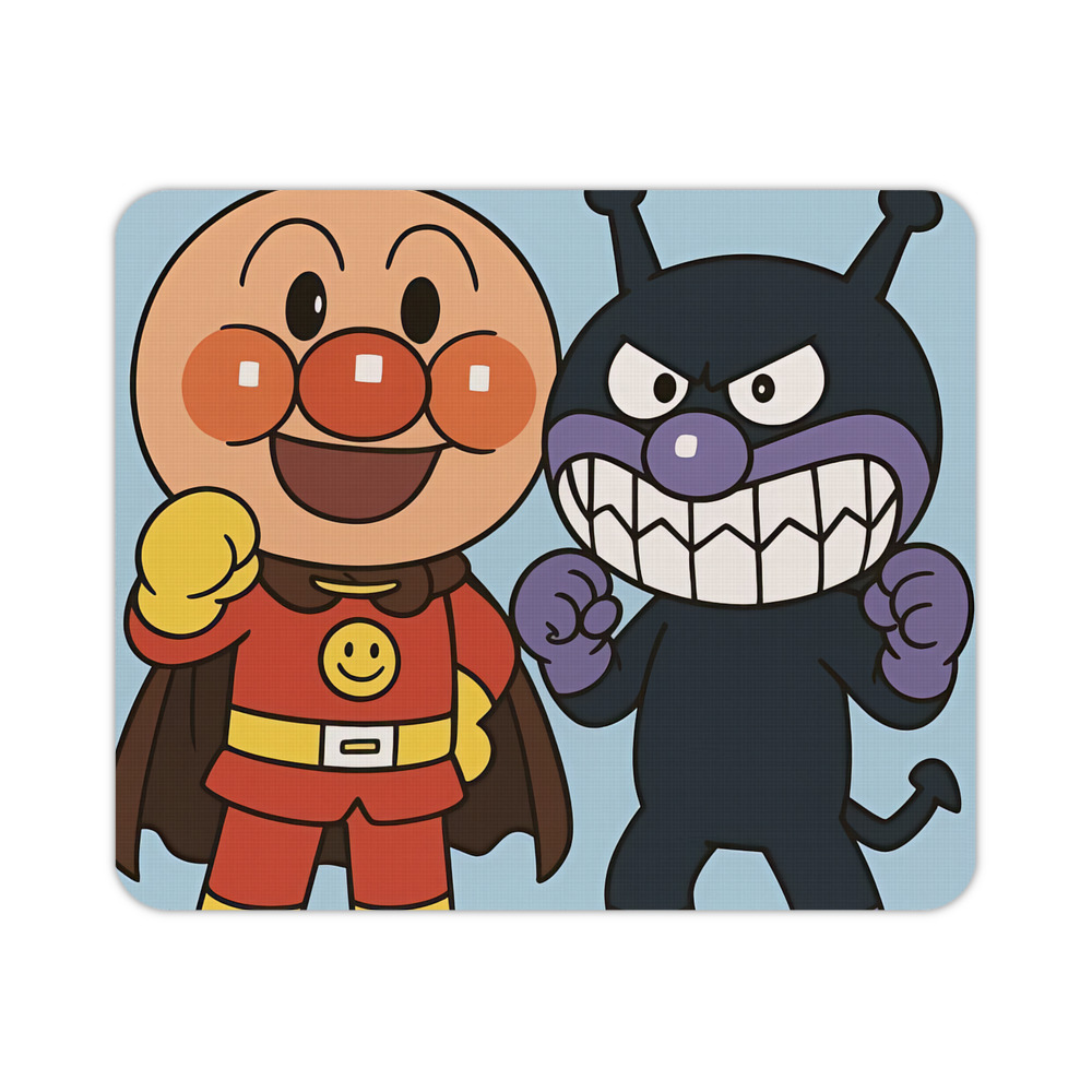 （画像用） アンパンマン Anpanman マウスパッド ステッチ加工 ラバー素材 防水 滑り止め 超薄型 ゲーミング/オフィス対応