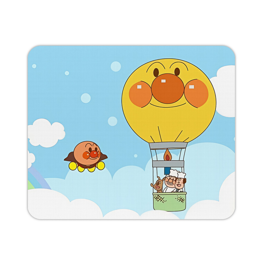 （画像用） アンパンマン Anpanman マウスパッド ステッチ加工 ラバー素材 防水 滑り止め 超薄型 ゲーミング/オフィス対応