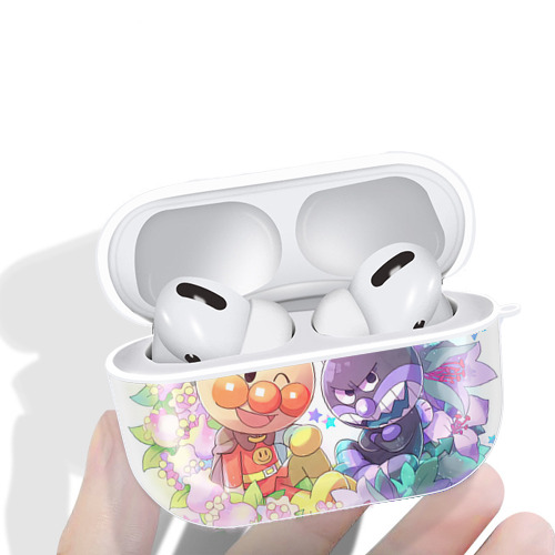 アンパンマン Anpanman 【AirPods Pro用】ハードシェル保護ケース 耐衝撃・防指紋・カラビナ付き商品仕様