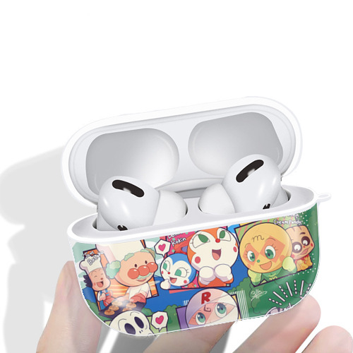 アンパンマン Anpanman 【AirPods Pro用】ハードシェル保護ケース 耐衝撃・防指紋・カラビナ付き商品仕様