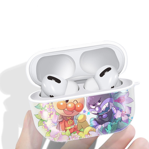アンパンマン Anpanman 【AirPods Pro用】ハードシェル保護ケース 耐衝撃・防指紋・カラビナ付き商品仕様