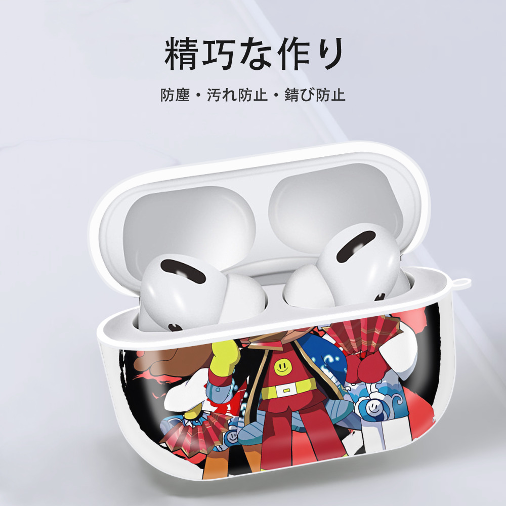 アンパンマン Anpanman 【AirPods Pro用】ハードシェル保護ケース 耐衝撃・防指紋・カラビナ付き商品仕様