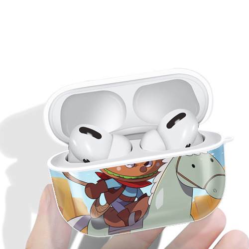 アンパンマン Anpanman 【AirPods Pro用】ハードシェル保護ケース 耐衝撃・防指紋・カラビナ付き商品仕様