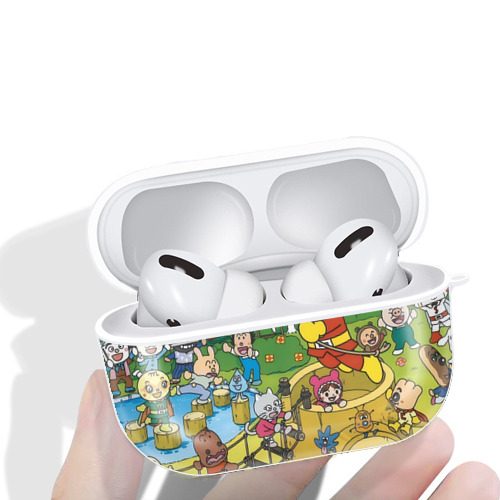 アンパンマン Anpanman 【AirPods Pro用】ハードシェル保護ケース 耐衝撃・防指紋・カラビナ付き商品仕様
