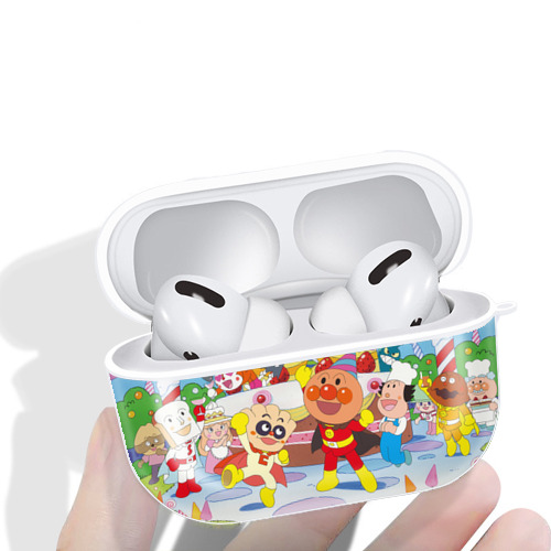 アンパンマン Anpanman 【AirPods Pro用】ハードシェル保護ケース 耐衝撃・防指紋・カラビナ付き商品仕様