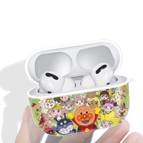 アンパンマン Anpanman 【AirPods Pro用】ハードシェル保護ケース 耐衝撃・防指紋・カラビナ付き商品仕様
