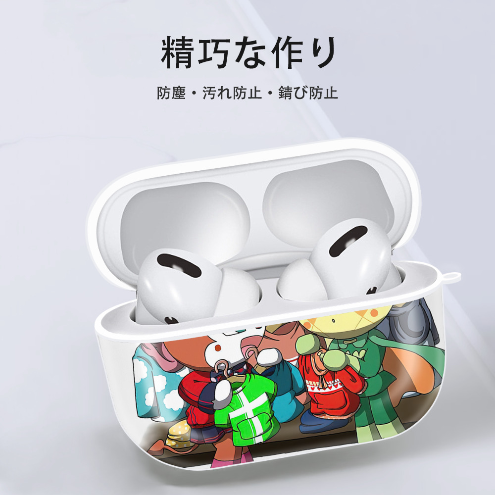 アンパンマン Anpanman 【AirPods Pro用】ハードシェル保護ケース 耐衝撃・防指紋・カラビナ付き商品仕様