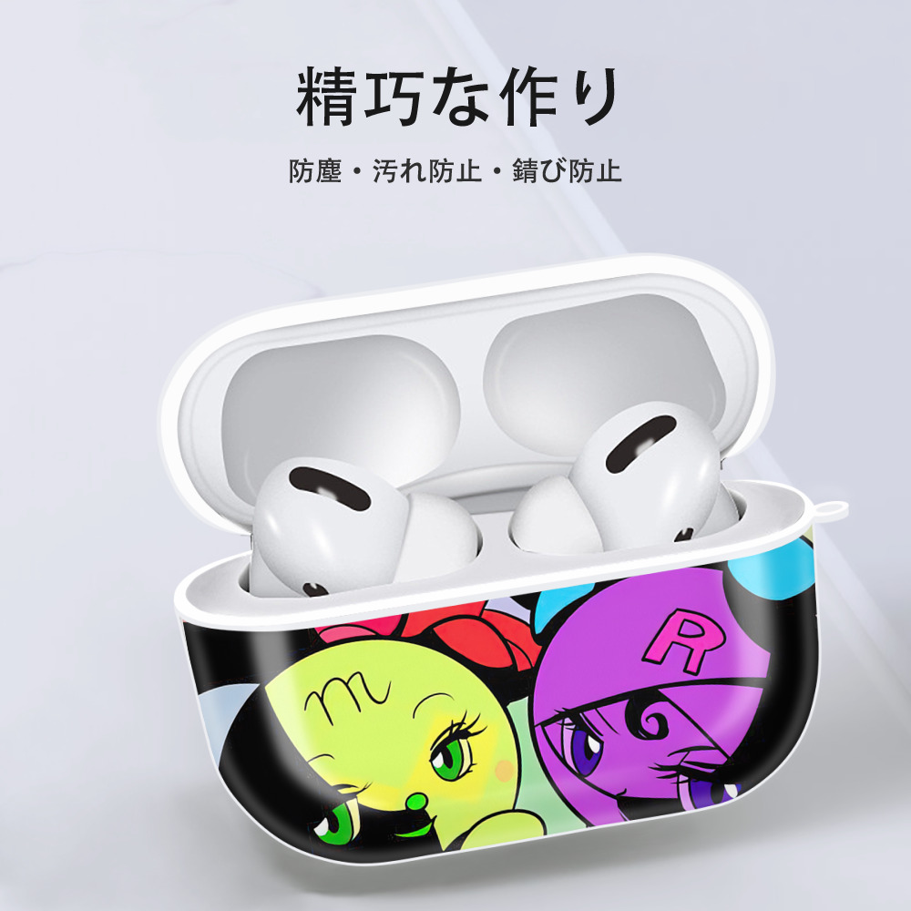 アンパンマン Anpanman 【AirPods Pro用】ハードシェル保護ケース 耐衝撃・防指紋・カラビナ付き商品仕様