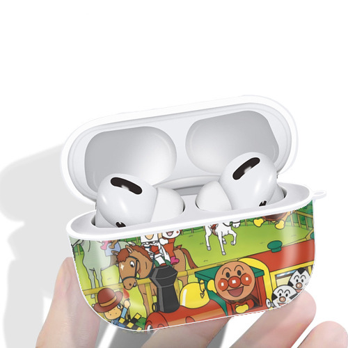 アンパンマン Anpanman 【AirPods Pro用】ハードシェル保護ケース 耐衝撃・防指紋・カラビナ付き商品仕様