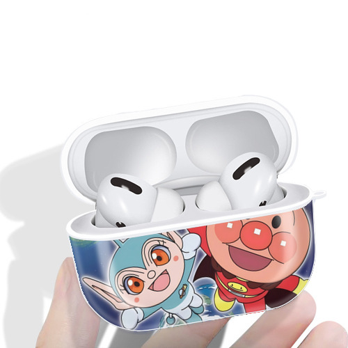 アンパンマン Anpanman 【AirPods Pro用】ハードシェル保護ケース 耐衝撃・防指紋・カラビナ付き商品仕様