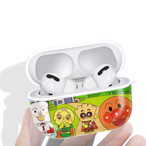 アンパンマン Anpanman 【AirPods Pro用】ハードシェル保護ケース 耐衝撃・防指紋・カラビナ付き商品仕様