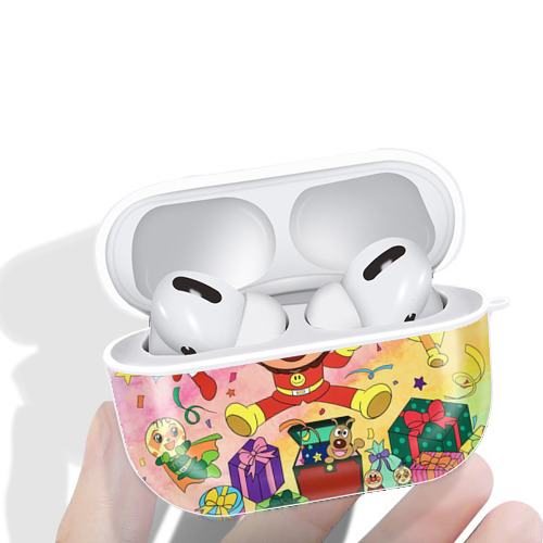 アンパンマン Anpanman 【AirPods Pro用】ハードシェル保護ケース 耐衝撃・防指紋・カラビナ付き商品仕様