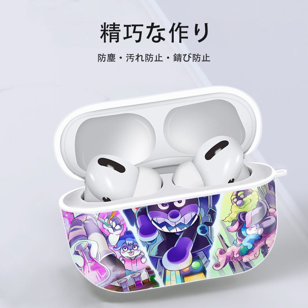 アンパンマン Anpanman 【AirPods Pro用】ハードシェル保護ケース 耐衝撃・防指紋・カラビナ付き商品仕様