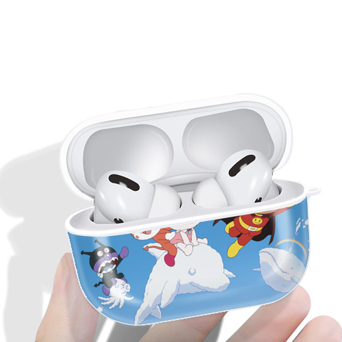 アンパンマン Anpanman 【AirPods Pro用】ハードシェル保護ケース 耐衝撃・防指紋・カラビナ付き商品仕様