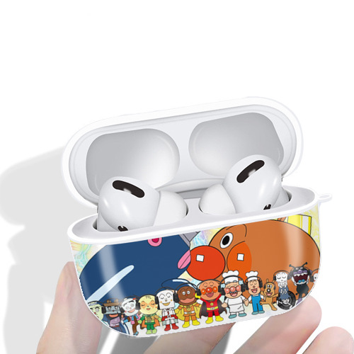 アンパンマン Anpanman 【AirPods Pro用】ハードシェル保護ケース 耐衝撃・防指紋・カラビナ付き商品仕様