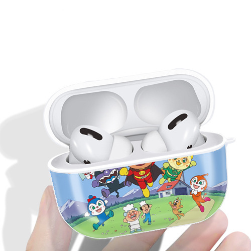 アンパンマン Anpanman 【AirPods Pro用】ハードシェル保護ケース 耐衝撃・防指紋・カラビナ付き商品仕様