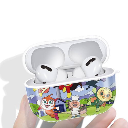 アンパンマン Anpanman 【AirPods Pro用】ハードシェル保護ケース 耐衝撃・防指紋・カラビナ付き商品仕様