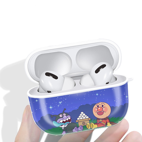 アンパンマン Anpanman 【AirPods Pro用】ハードシェル保護ケース 耐衝撃・防指紋・カラビナ付き商品仕様