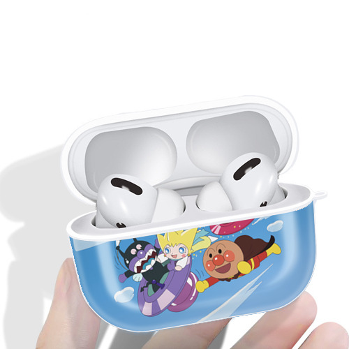 アンパンマン Anpanman 【AirPods Pro用】ハードシェル保護ケース 耐衝撃・防指紋・カラビナ付き商品仕様