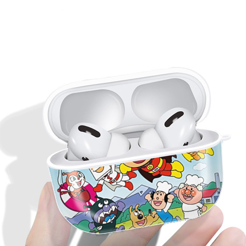 アンパンマン Anpanman 【AirPods Pro用】ハードシェル保護ケース 耐衝撃・防指紋・カラビナ付き商品仕様