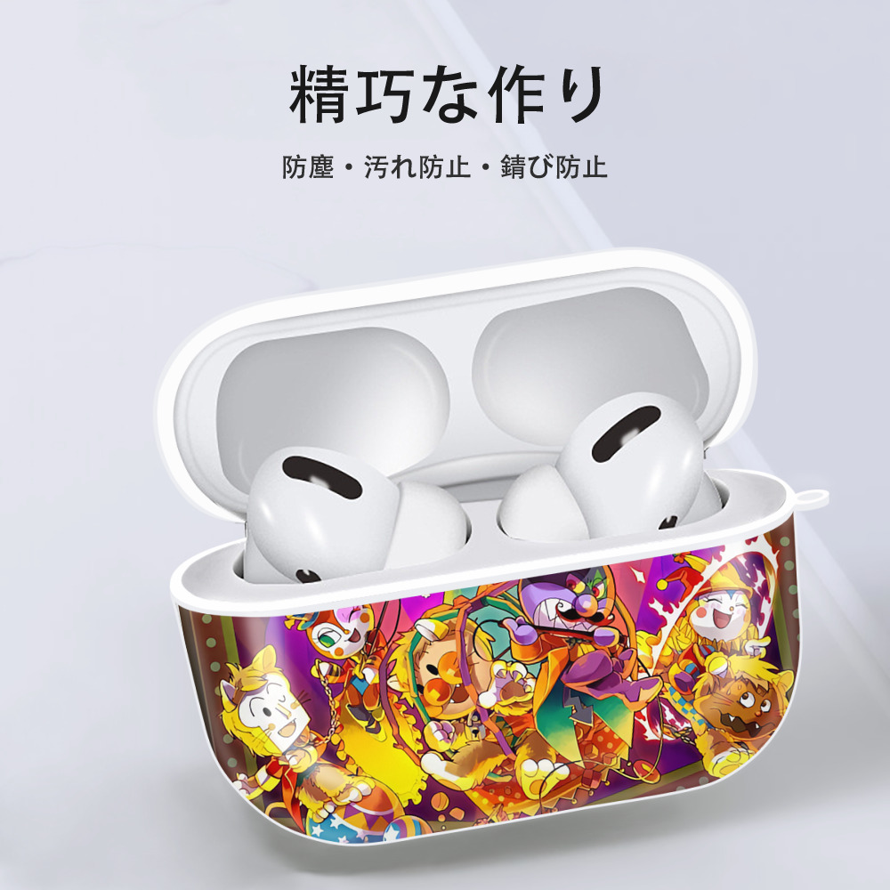 アンパンマン Anpanman 【AirPods Pro用】ハードシェル保護ケース 耐衝撃・防指紋・カラビナ付き商品仕様