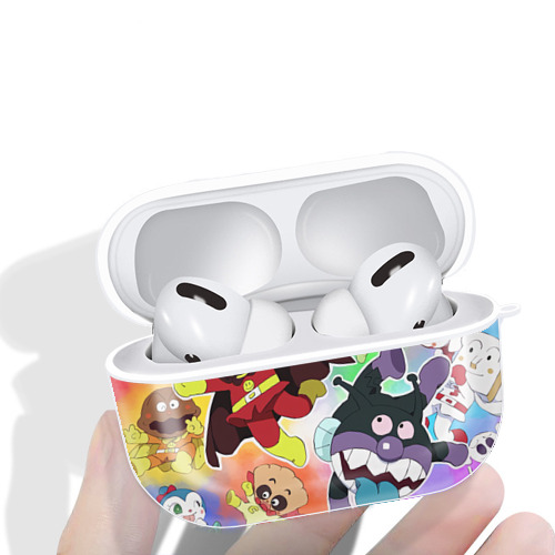 アンパンマン Anpanman 【AirPods Pro用】ハードシェル保護ケース 耐衝撃・防指紋・カラビナ付き商品仕様