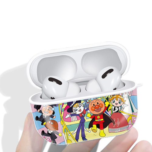 アンパンマン Anpanman 【AirPods Pro用】ハードシェル保護ケース 耐衝撃・防指紋・カラビナ付き商品仕様