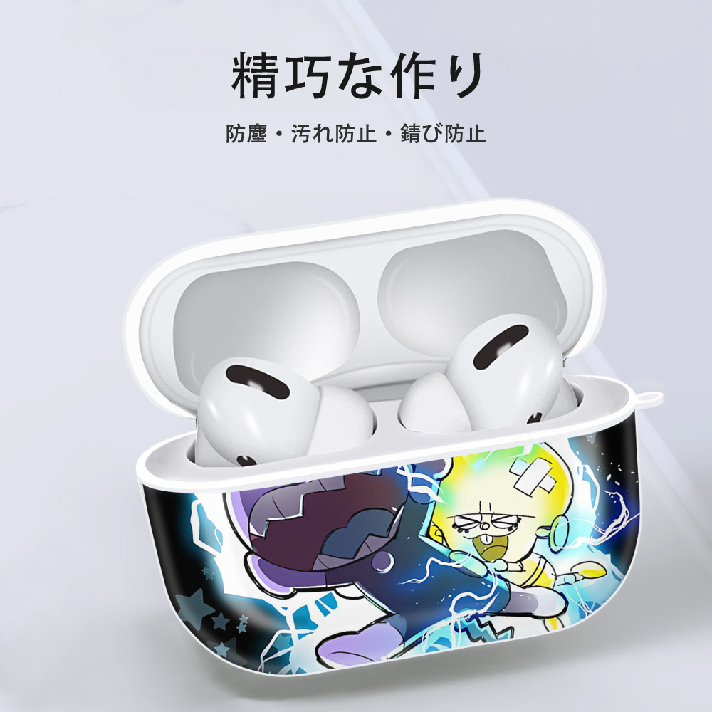 アンパンマン Anpanman 【AirPods Pro用】ハードシェル保護ケース 耐衝撃・防指紋・カラビナ付き商品仕様
