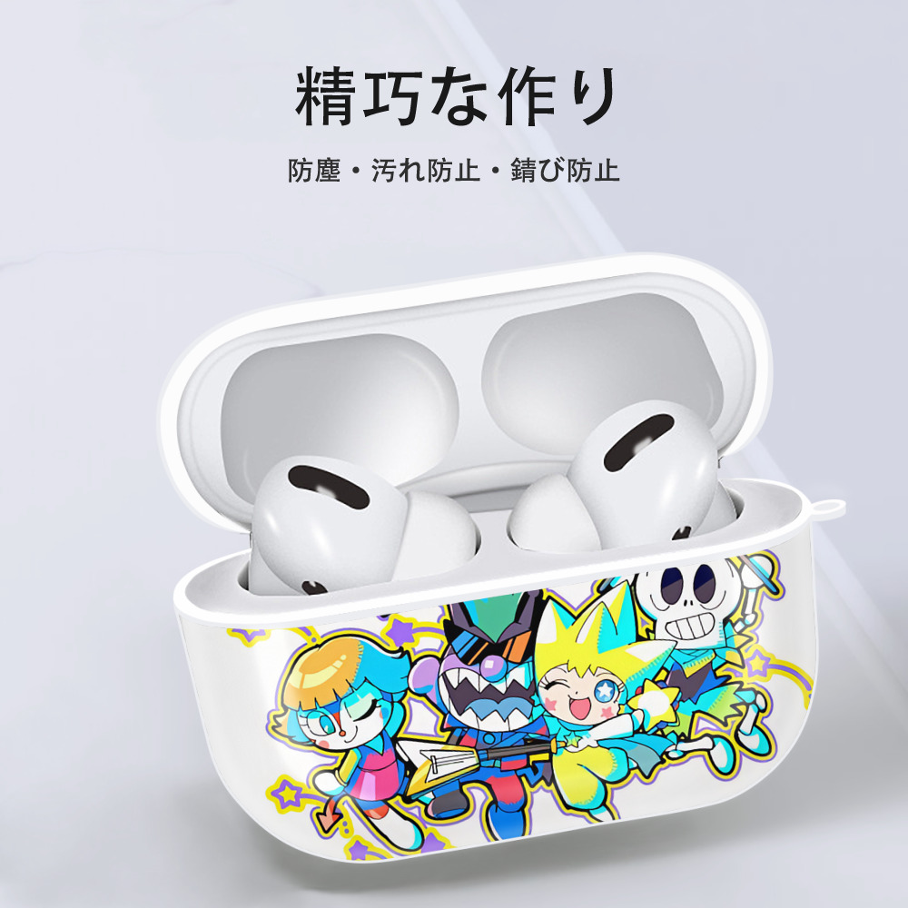 アンパンマン Anpanman 【AirPods Pro用】ハードシェル保護ケース 耐衝撃・防指紋・カラビナ付き商品仕様