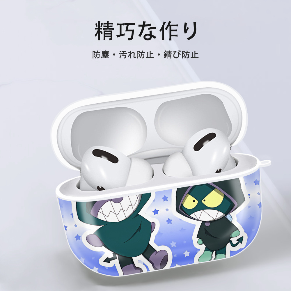 アンパンマン Anpanman 【AirPods Pro用】ハードシェル保護ケース 耐衝撃・防指紋・カラビナ付き商品仕様