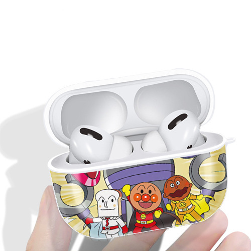 アンパンマン Anpanman 【AirPods Pro用】ハードシェル保護ケース 耐衝撃・防指紋・カラビナ付き商品仕様