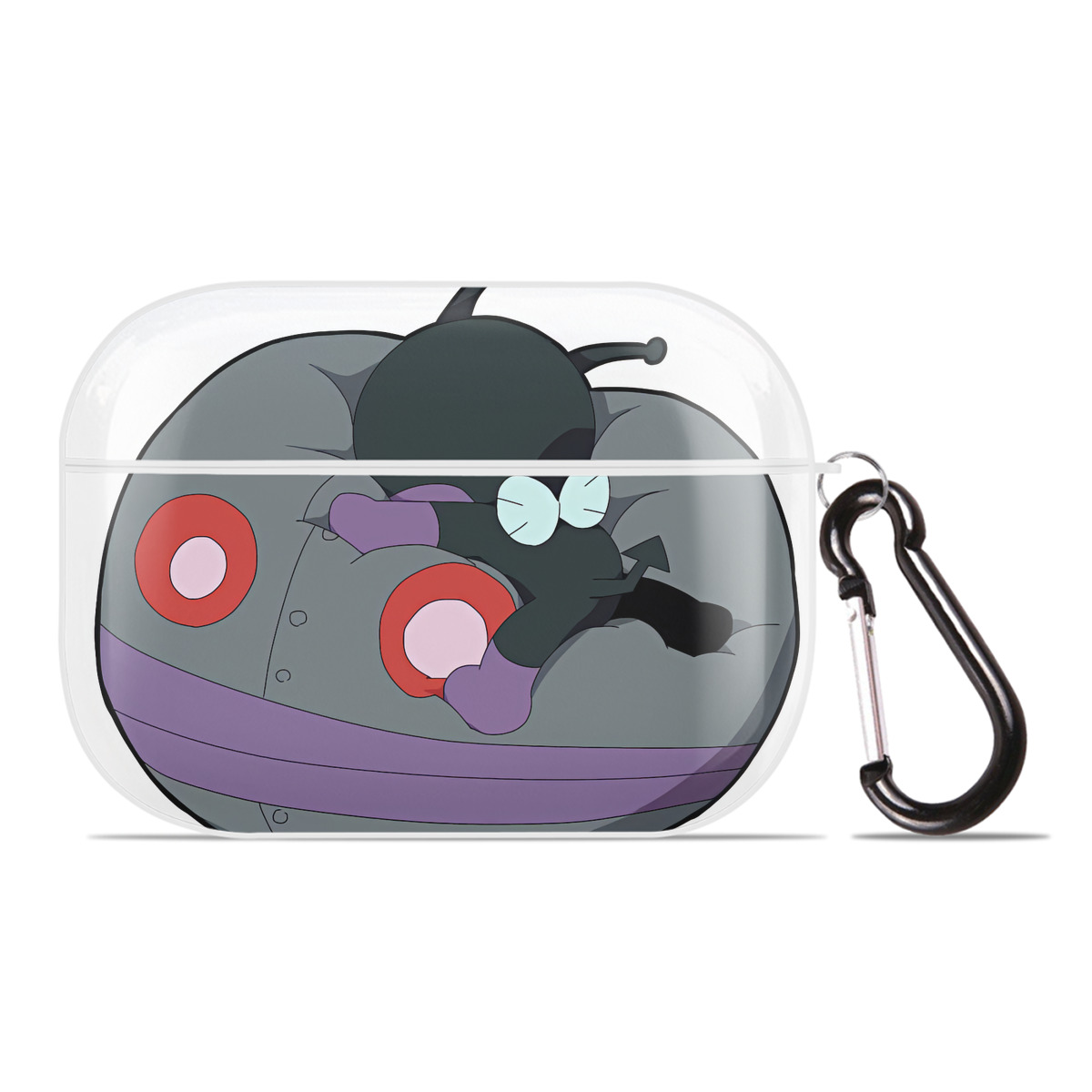 （画像用） アンパンマン Anpanman 【AirPods Pro用】ハードシェル保護ケース 耐衝撃・防指紋・カラビナ付き商品仕様