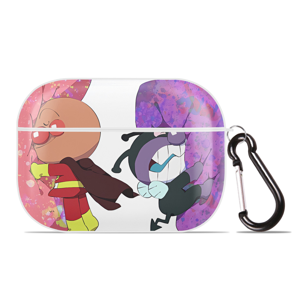 （画像用） アンパンマン Anpanman 【AirPods Pro用】ハードシェル保護ケース 耐衝撃・防指紋・カラビナ付き商品仕様