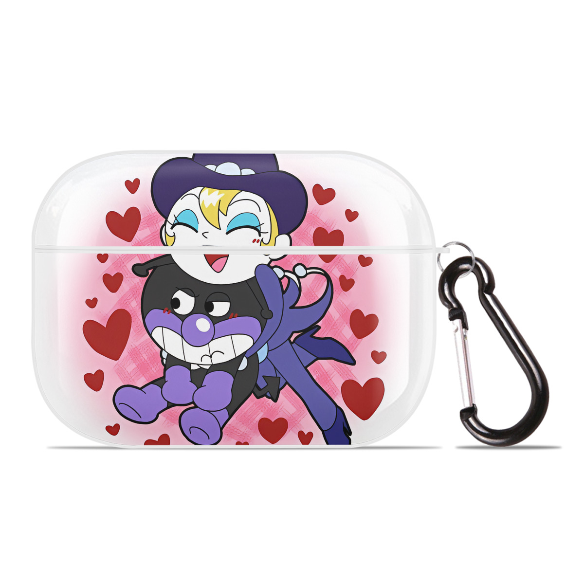 （画像用） アンパンマン Anpanman 【AirPods Pro用】ハードシェル保護ケース 耐衝撃・防指紋・カラビナ付き商品仕様