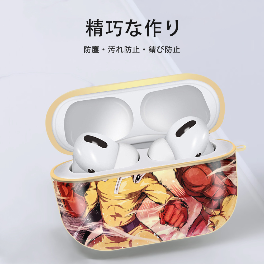 アンパンマン Anpanman 【AirPods Pro用】ハードシェル保護ケース｜耐衝撃・防指紋・カラビナ付き商品仕様