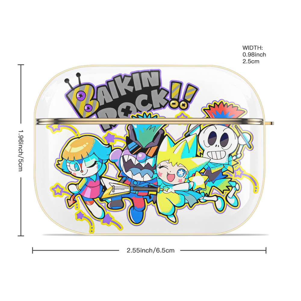アンパンマン Anpanman 【AirPods Pro用】ハードシェル保護ケース｜耐衝撃・防指紋・カラビナ付き商品仕様