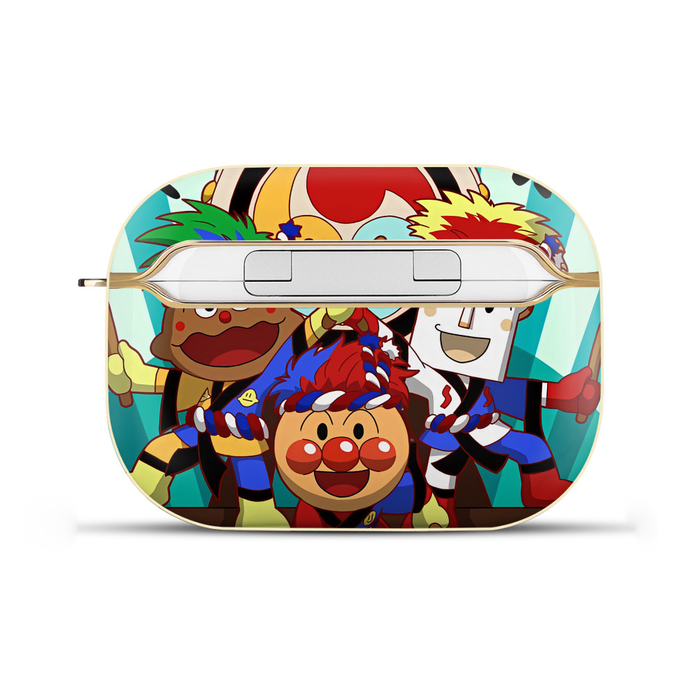 （画像用） アンパンマン Anpanman 【AirPods Pro用】ハードシェル保護ケース｜耐衝撃・防指紋・カラビナ付き商品仕様