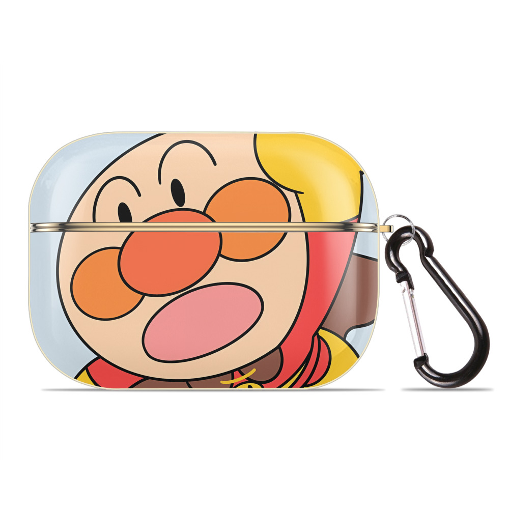 （画像用） アンパンマン Anpanman 【AirPods Pro用】ハードシェル保護ケース｜耐衝撃・防指紋・カラビナ付き商品仕様
