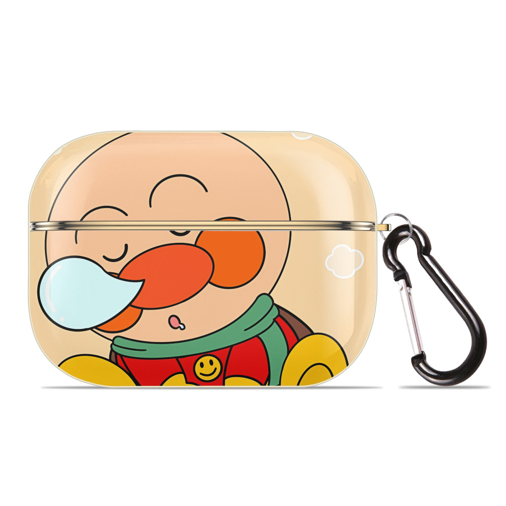 （画像用） アンパンマン Anpanman 【AirPods Pro用】ハードシェル保護ケース｜耐衝撃・防指紋・カラビナ付き商品仕様