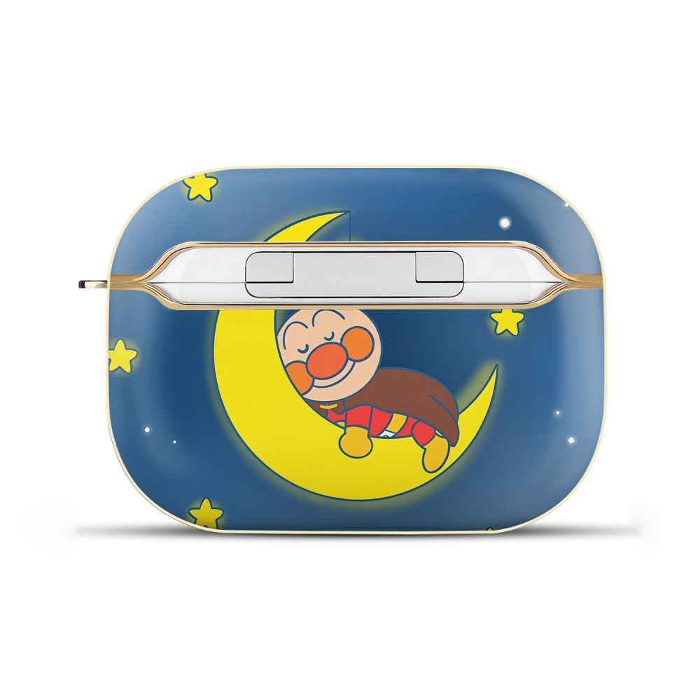（画像用） アンパンマン Anpanman 【AirPods Pro用】ハードシェル保護ケース｜耐衝撃・防指紋・カラビナ付き商品仕様