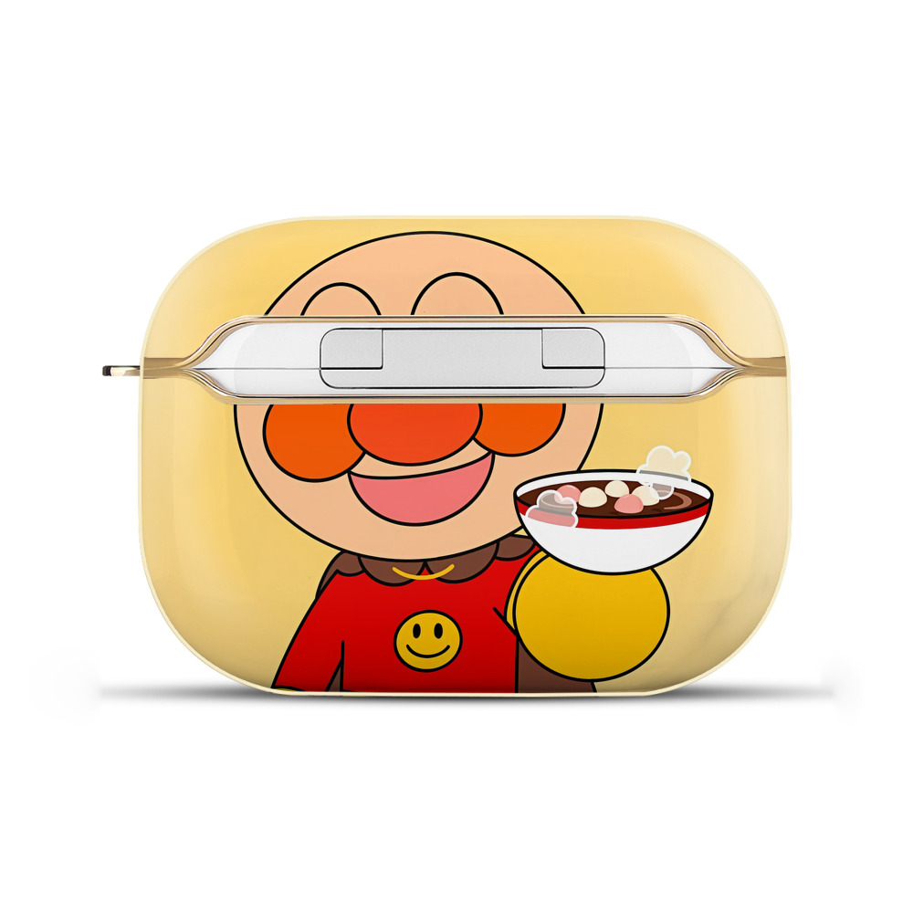 （画像用） アンパンマン Anpanman 【AirPods Pro用】ハードシェル保護ケース｜耐衝撃・防指紋・カラビナ付き商品仕様