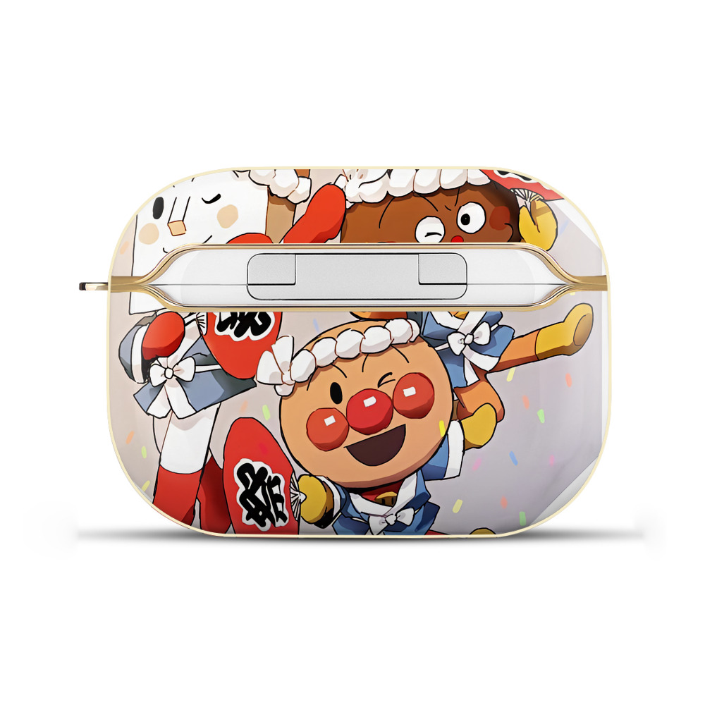（画像用） アンパンマン Anpanman 【AirPods Pro用】ハードシェル保護ケース｜耐衝撃・防指紋・カラビナ付き商品仕様