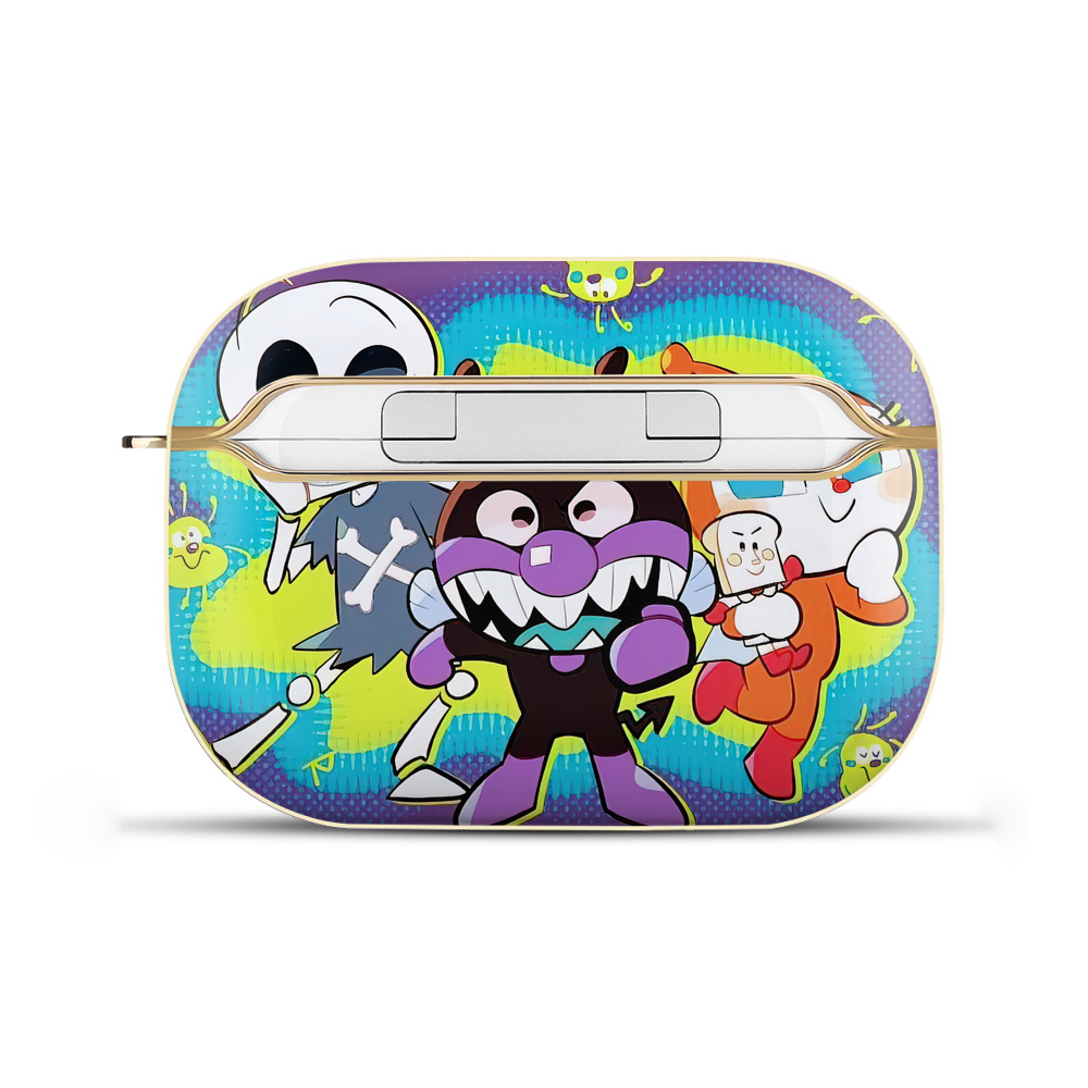 （画像用） アンパンマン Anpanman 【AirPods Pro用】ハードシェル保護ケース｜耐衝撃・防指紋・カラビナ付き商品仕様