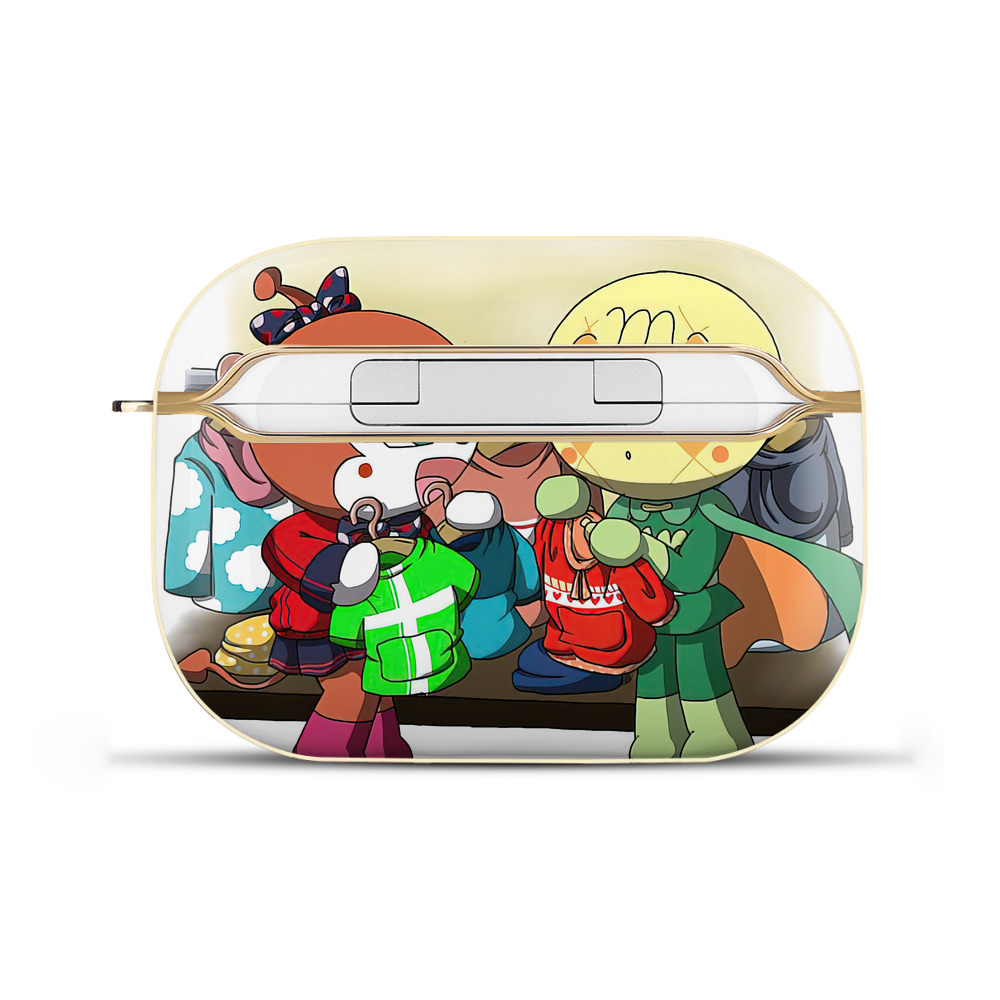 （画像用） アンパンマン Anpanman 【AirPods Pro用】ハードシェル保護ケース｜耐衝撃・防指紋・カラビナ付き商品仕様