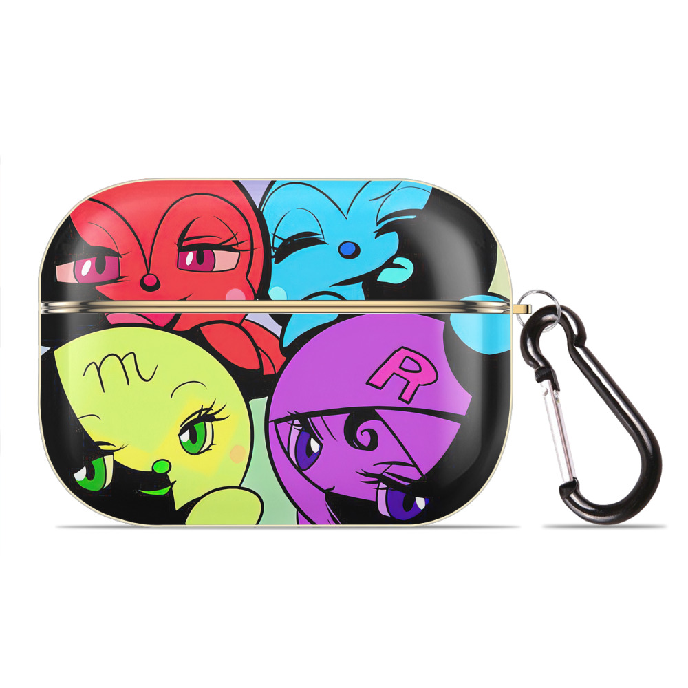 （画像用） アンパンマン Anpanman 【AirPods Pro用】ハードシェル保護ケース｜耐衝撃・防指紋・カラビナ付き商品仕様