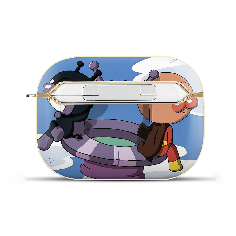 （画像用） アンパンマン Anpanman 【AirPods Pro用】ハードシェル保護ケース｜耐衝撃・防指紋・カラビナ付き商品仕様