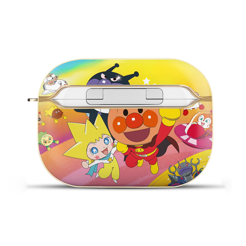 （画像用） アンパンマン Anpanman 【AirPods Pro用】ハードシェル保護ケース｜耐衝撃・防指紋・カラビナ付き商品仕様