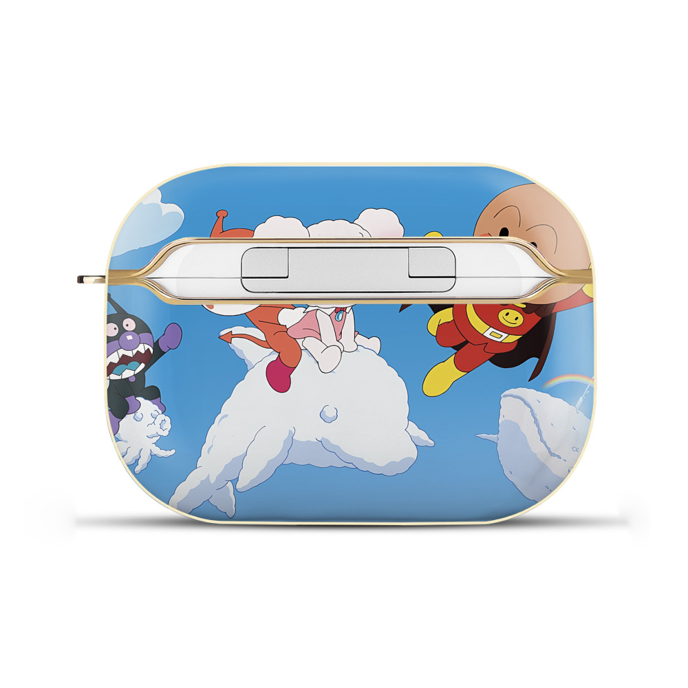 （画像用） アンパンマン Anpanman 【AirPods Pro用】ハードシェル保護ケース｜耐衝撃・防指紋・カラビナ付き商品仕様
