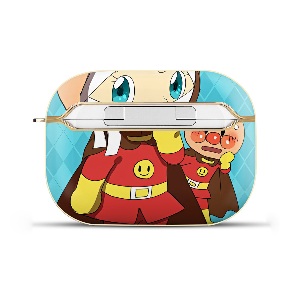 （画像用） アンパンマン Anpanman 【AirPods Pro用】ハードシェル保護ケース｜耐衝撃・防指紋・カラビナ付き商品仕様
